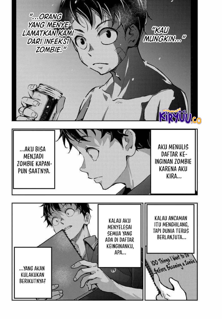 Zombie 100 ~Zombie ni Naru Made ni Shitai 100 no Koto~ chapter 73